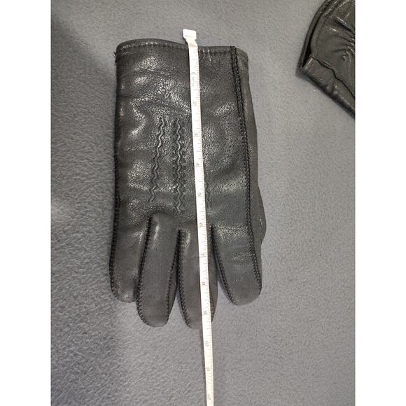 Vintage Mens Black Gloves Size M 9/9.5 Philippines - Picture 9 of 11
